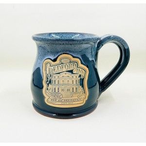 Deneen Pottery The Bedford Inn Cape May Drip Glaze Green 2007